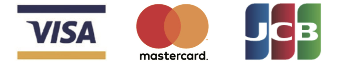 Visa,MasterCard,JCB